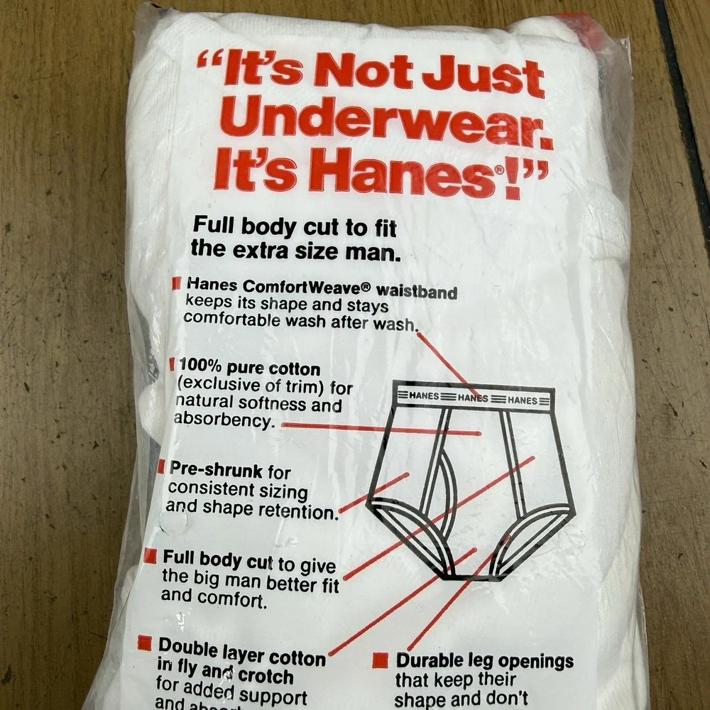 Hanes open package